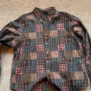 pOLo RALPh LaUren Madras Ralph Lauren Button down Men’s 2XL